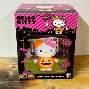 Hello Kitty Halloween Airblown Inflatable NEW 4.5 Feet Tall Outdoor Decor